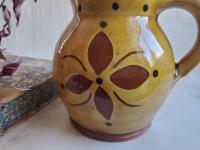 Redware Pitcher with Sgraffito Decoration