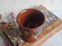 Redware Salt Cellar