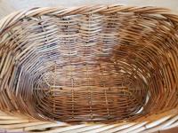 Rustic Farmhouse Vintage Basket - Huge and Heavy - Perfect for Pillows, Blankets, and More!