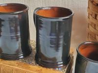 Redware 12 oz. Mug with Black Glaze