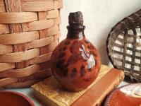 Redware George Washington Mini Cider Jug