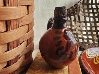 Redware George Washington Mini Cider Jug