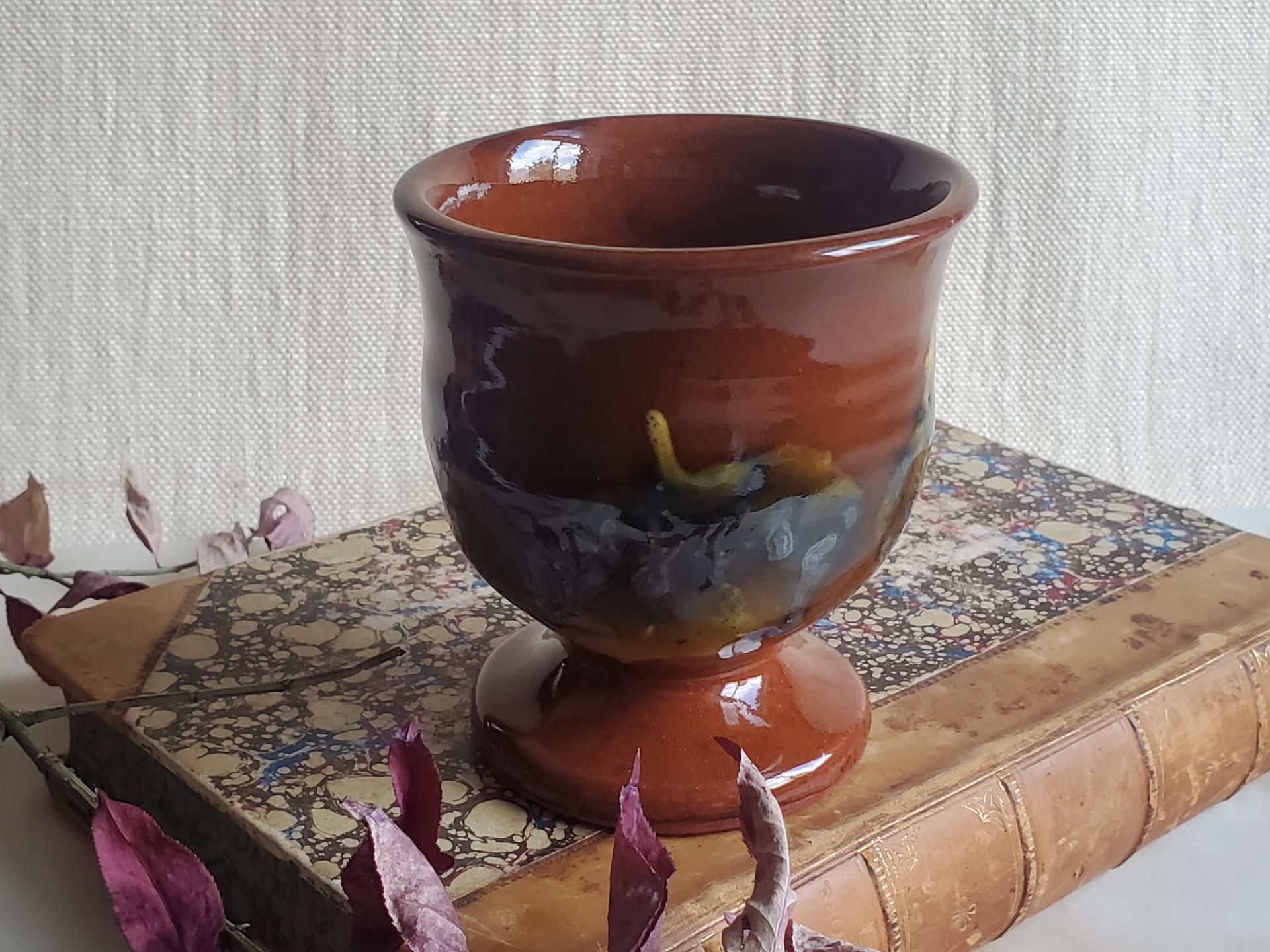 Redware Salt Cellar