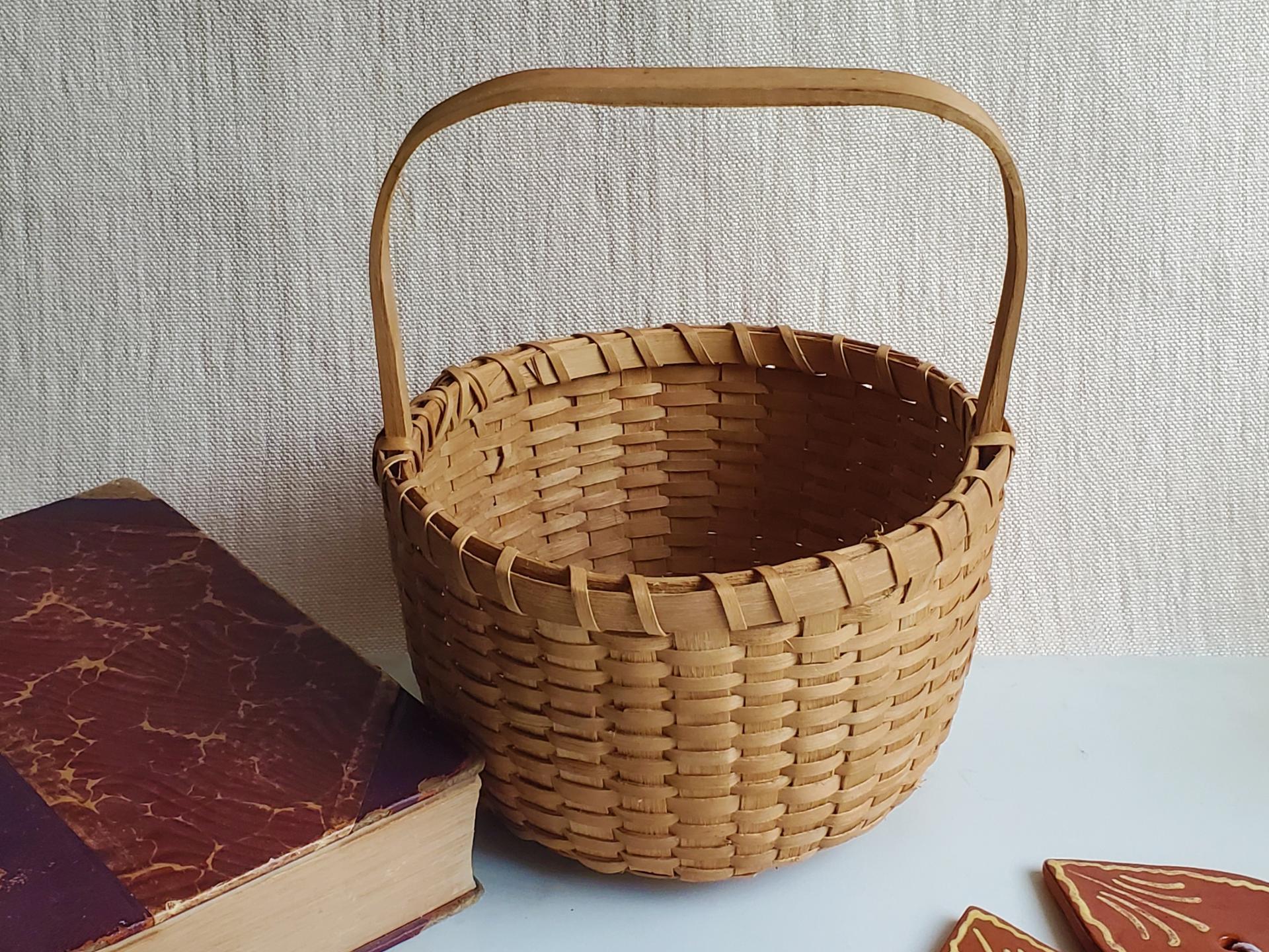 Basket, Hand Woven Native American Style