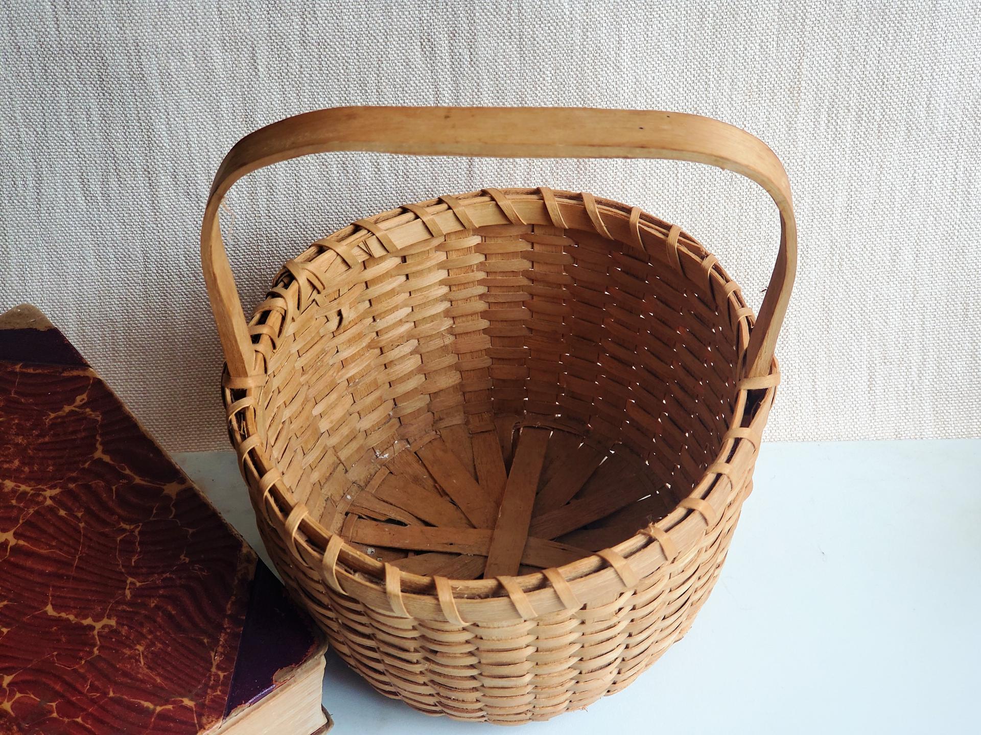 Basket, Hand Woven Native American Style