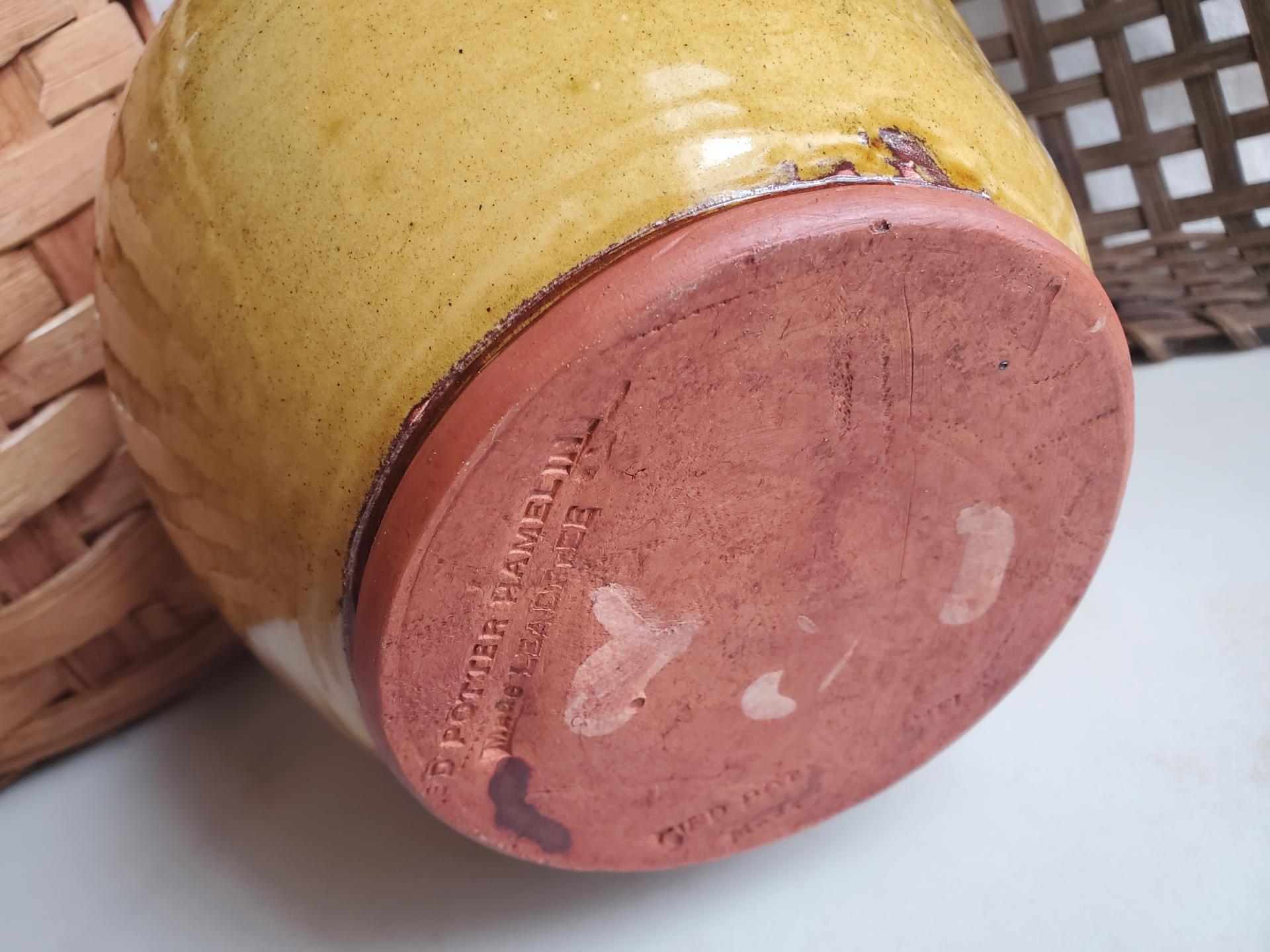 Redware Pitcher with Spangles