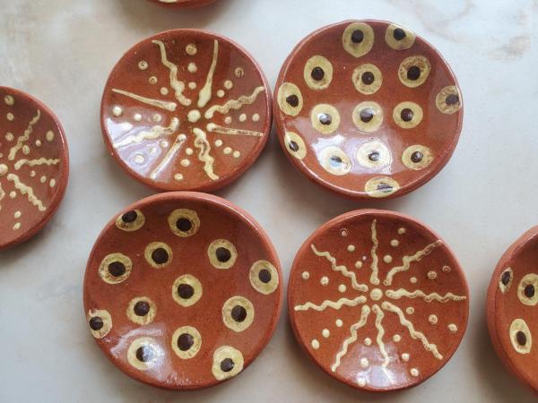 Miniature Redware Plates