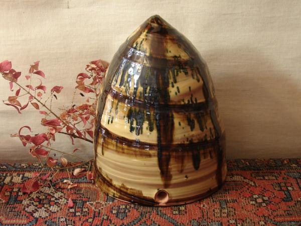 Large Redware Bee Skep